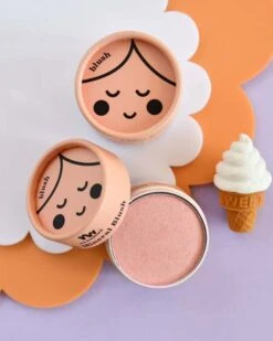 Natural Pressed Blush In Peach