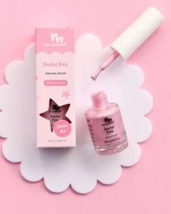 Pastel Pink Water-based, Peelable Nail Polish