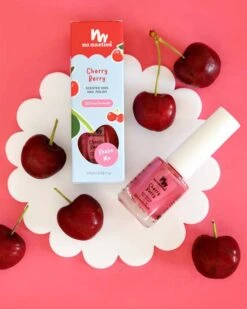 Water Based Nail Polish In Cherry Berry