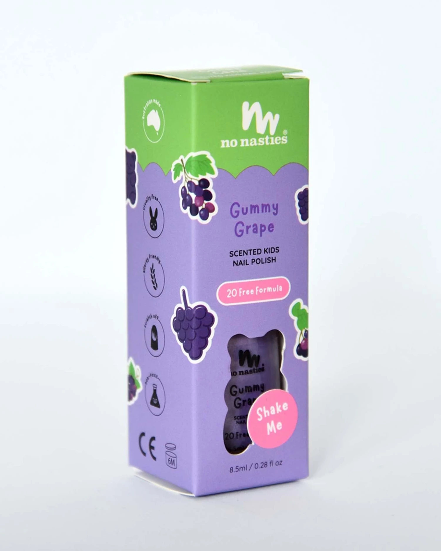 Water Based Nail Polish In Gummy Grape 5 Water Based Nail Polish In Gummy Grape - Image 3