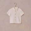 Atlas Shirt In Ivory -LITTLE Baby Gear little noralee atlas shirt in ivory 1155574135