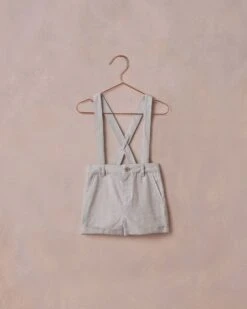 Suspender Short In Powder Blue