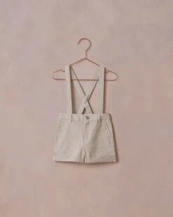Suspender Short In Sage Stripe