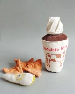 Hot Chocolate With Whipped Cream Soft Toy -LITTLE Baby Gear little normadot hot chocolate with whipped cream soft toy 47204585046308