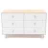 Classic 6 Drawer Dresser In Birch -LITTLE Baby Gear little oeuf classic 6 drawer dresser in birch white 5518150697002