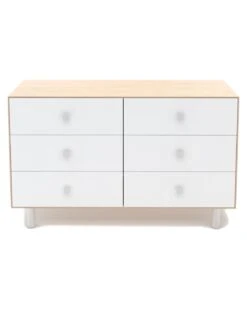 Classic 6 Drawer Dresser In Birch