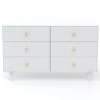 Fawn 6 Drawer Dresser In White -LITTLE Baby Gear little oeuf fawn 6 drawer dresser in white 5517555236906