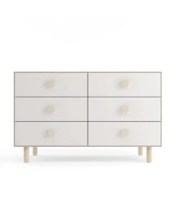 Moss 6 Drawer Dresser In Birch