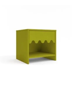 Moss Night Stand In Peapod