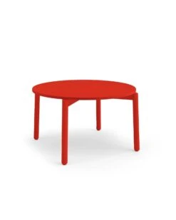 Moss Table In Red