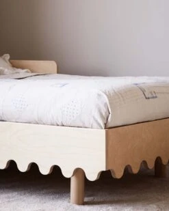 Moss Toddler Bed In Birch -LITTLE Baby Gear little oeuf moss toddler bed in birch 48519060980004