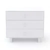 Rhea 3 Drawer Dresser In White -LITTLE Baby Gear little oeuf rhea 3 drawer dresser in white 28467968770090