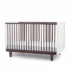 Rhea Crib In Walnut -LITTLE Baby Gear little oeuf rhea crib in walnut 11682898935850