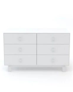 Sparrow 6-drawer Dresser In White