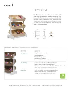 Toy Store In Walnut -LITTLE Baby Gear little oeuf toy store in walnut 28860008792106