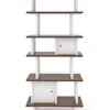 Vertical Mini Library In Walnut
