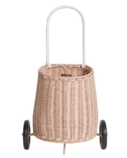 Luggy Basket In Rose