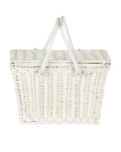 Piki Basket In White