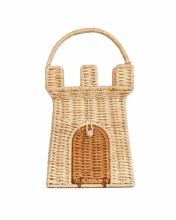 Rattan Castle Bag
