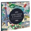 Paris Sticker Poster -LITTLE Baby Gear little omy paris sticker poster 5673265922090