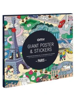 Paris Sticker Poster
