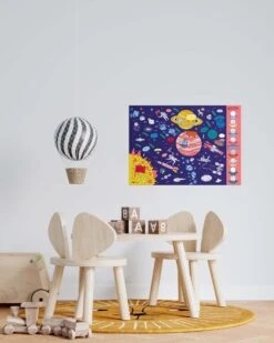 Solar System Poster -LITTLE Baby Gear little omy solar system poster 41818510524708