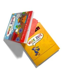 Ooly Carry Along! Coloring Book + Crayon Set Work Zone -LITTLE Baby Gear little ooly carry along coloring book crayon set work zone 49170447139108