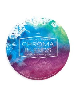 Ooly Chroma Blends Circular Watercolor Paper Pad