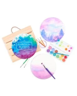 Ooly Chroma Blends Circular Watercolor Paper Pad -LITTLE Baby Gear little ooly chroma blends circular watercolor paper pad 13622902161450