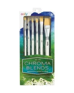 Ooly Chroma Blends Watercolor Paint Brushes