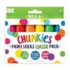 Ooly Chunkies Paint Sticks Classic 6 Pack -LITTLE Baby Gear little ooly chunkies paint sticks classic pack 12012525223978