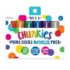Ooly Chunkies Paint Sticks Metallic - Set Of 6 -LITTLE Baby Gear little ooly chunkies paint sticks metallic set of 6 14976894173226