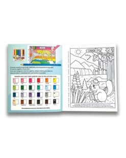 Ooly Color By Numbers - Wonderful World -LITTLE Baby Gear little ooly color by numbers wonderful world 42527476384036