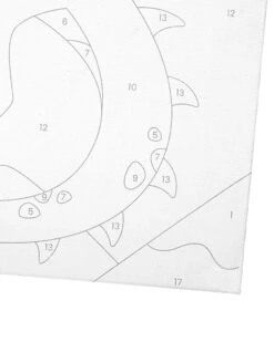 Ooly Colorific Canvas Paint By Number Kit - Fantastic Dragon -LITTLE Baby Gear little ooly colorific canvas paint by number kit fantastic dragon 28736772276266