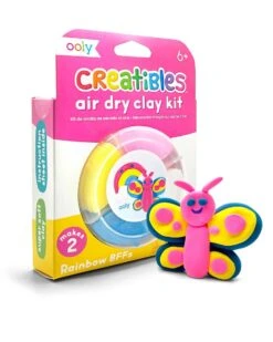 Ooly Creatibles D.I.Y. Air-dry Clay Kit: Rainbow BFFs -LITTLE Baby Gear little ooly creatibles d i y air dry clay kit rainbow bffs 49170522308900