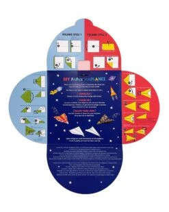 Ooly D.I.Y. Paper Air Planes Activity Kit -LITTLE Baby Gear little ooly d i y paper air planes activity kit 49170509562148