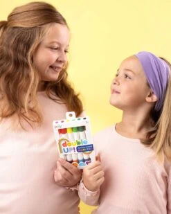 Ooly Double Up! Double-ended Markers Set Of 6 -LITTLE Baby Gear little ooly double up double ended markers set of 6 49271301734692