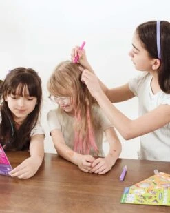 Ooly Hair Doodlers Hair Crayons Set Of 6 -LITTLE Baby Gear little ooly hair doodlers hair crayons set of 6 49430041035044