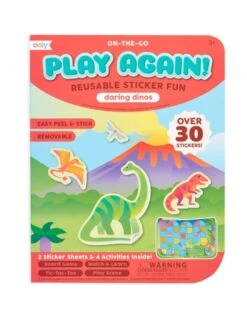Ooly Play Again! Mini Activity Kit - Daring Dinos