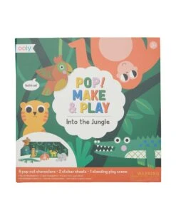 Ooly Pop! Make & Play - Into The Jungle