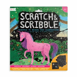 Ooly Scratch & Scribble - Magical Unicorns - 10 Piece Set