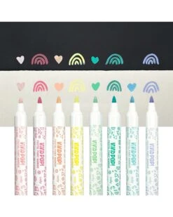 Ooly Vivid Pop! Water-based Paint Markers Pastel Set Of 8 8 Ooly Vivid Pop! Water-based Paint Markers Pastel Set Of 8 -LITTLE Baby Gear little ooly vivid pop water based paint markers pastel set of 8 49170482430244