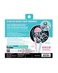 Ooly Vivid Pop! Water-based Paint Markers Pastel Set Of 8 9 Ooly Vivid Pop! Water-based Paint Markers Pastel Set Of 8 -LITTLE Baby Gear little ooly vivid pop water based paint markers pastel set of 8 49170482561316