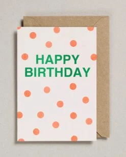 Happy Birthday Riso Card