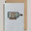 Ship In A Bottle Love Iron On Patch Card -LITTLE Baby Gear little petra boase ship in a bottle love iron on patch card 45852292186404