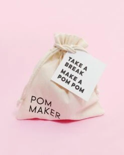 Donut Pom Maker In Lemon -LITTLE Baby Gear little pom maker donut pom maker in lemon 15601173757994