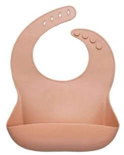 Silicone Bib In Mahogany Rose
