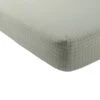 Bamboo Crib Sheet In Sage Grid