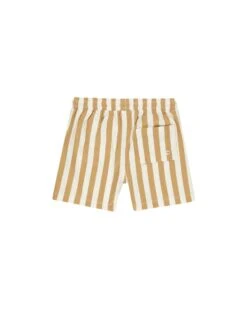 Boardshort In Marigold Stripe -LITTLE Baby Gear little rylee cru boardshort in marigold stripe 1155571142