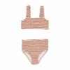 Brently Bikini In Poppy Stripe